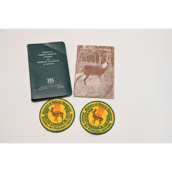Box Lot Books & Patches