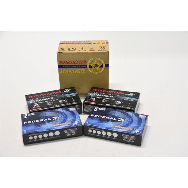 45 Rounds 12 Gauge Ammunition 