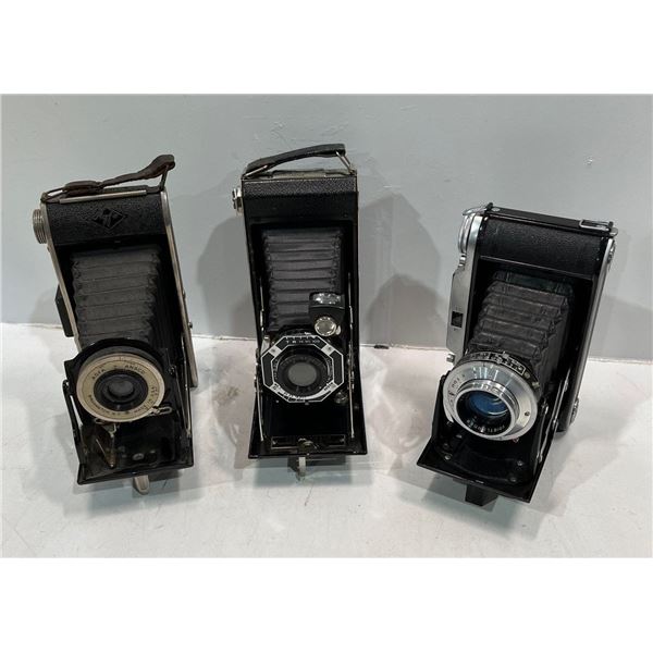 Three Vintage Film Cameras