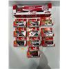 Image 1 : Coca-Cola 1:64 Scale M2 Truck and Trailer plus 10 Matchbox Cars all New in Box