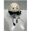 Image 1 : US Air Force Combat Vehicle Crewman Helmet June 1964 (stand for display only)