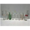 Image 1 : Collection of Vintage Glass Coca-Cola Bottles 8 total