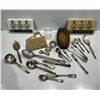 Image 1 : Kitchenware Collection, Silver Serving Utensils, Metric Conversion Wall Mount Gadget and more