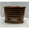 Image 1 : Vintage Wood Marconi Radio 12Wx7Dx9H