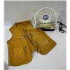 Image 1 : Henry Weinhard's Private Reserve Light Up Sign and Handmade Leather Vest