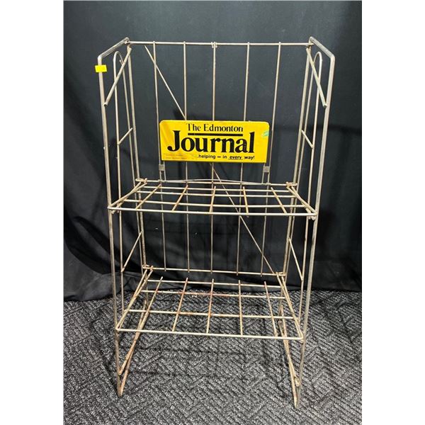 Edmonton Journal Newspaper Display 20Wx12Dx36H