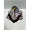 Image 1 : Tiffany Style Lamp Shade Purples and Reds 13.5W at bottom 7.5H   (stand for display only)