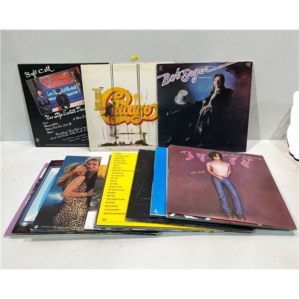 Collection of 20 LP Records see photos for artists and album titles