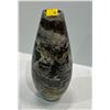 Image 1 : Cone Shape Marble Vase 5Wx10H