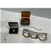 Image 1 : Mockingbird Jewelry box from Japan with Bracelet, Necklaces, Earrings and more