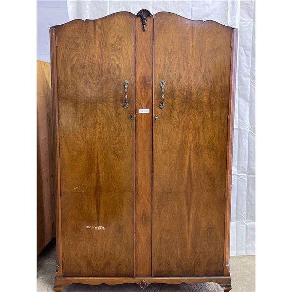 Antique Wooden Wardrobe 72x20x48