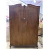 Image 1 : Antique Wooden Wardrobe 79x36x48
