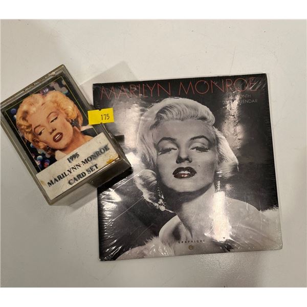 Marilyn Monroe Card Set from 1995 and 2015 16 Month Calendar