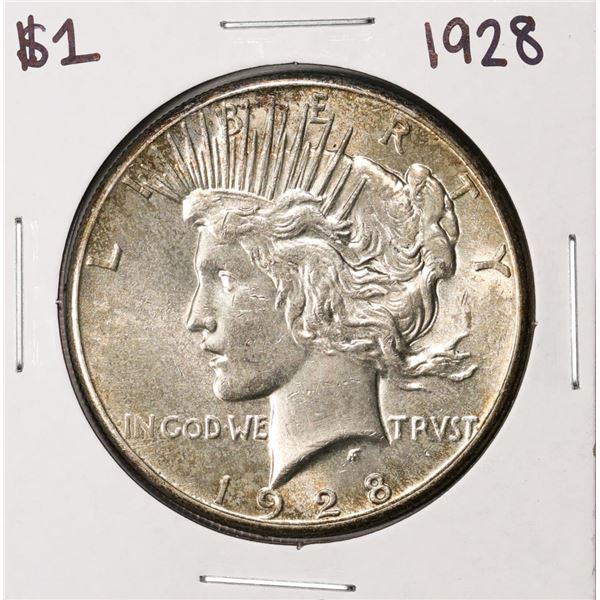 1928 $1 Peace Silver Dollar Coin