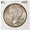 Image 1 : 1928 $1 Peace Silver Dollar Coin