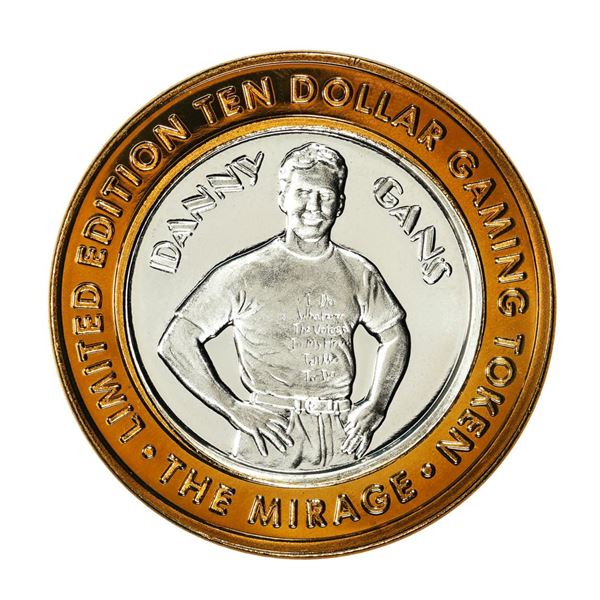 .999 Silver The Mirage Las Vegas, Nevada $10 Casino Gaming Token Limited Edition