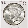 Image 1 : 1926-S $1 Peace Silver Dollar Coin