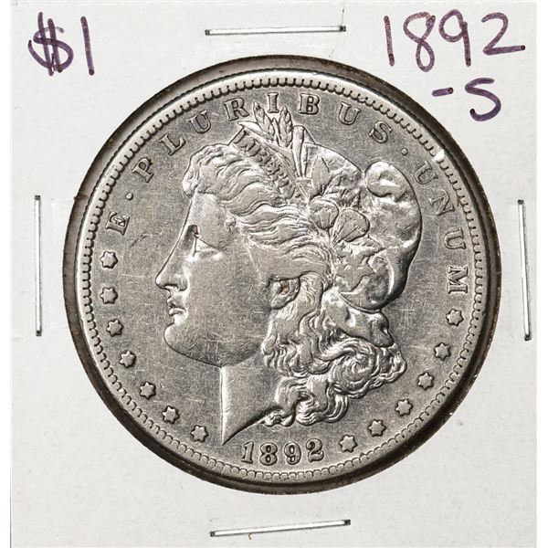1892-S $1 Morgan Silver Dollar Coin