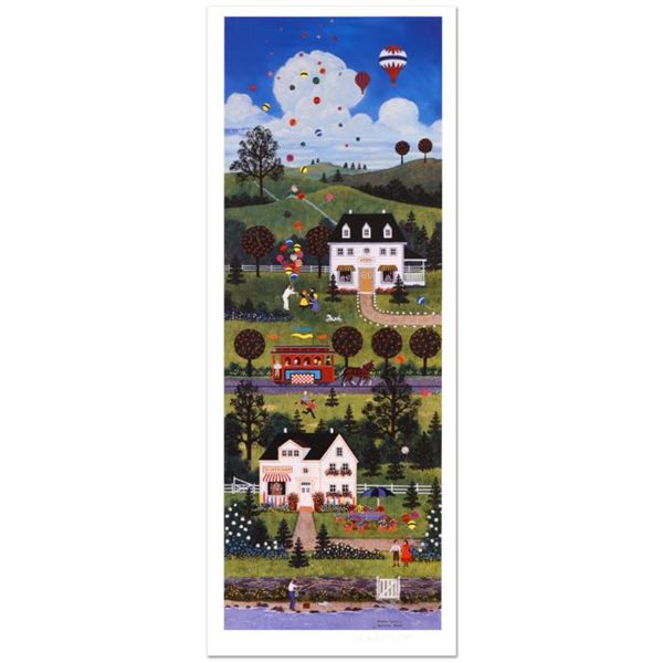 Jane Wooster Scott "Summer Sparkle" Limited Edition Lithograph on Paper