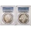 Image 1 : Lot of (2) 1880-S $1 Morgan Silver Dollar Coins PCGS MS63