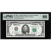 Image 1 : 1981 $5 Federal Reserve Note Cleveland Fr.1976-D PMG Gem Uncirculated 66EPQ