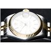 Image 6 : Rolex Ladies Two Tone White Index Datejust Wristwatch