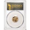 Image 1 : 2023 $5 American Gold Eagle Coin PCGS MS70 First Day of Issue