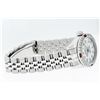Image 7 : Rolex Ladies Stainless Steel White Index Ruby and Diamond Datejust Wristwatch