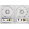 Image 2 : Lot of (2) 2017-Mo Mexico Proof 1/10 oz Silver Libertad Coins PCGS PR70DCAM