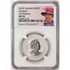 Image 1 : 2023P Australia $100 Kangaroo 1oz Platinum Coin NGC MS70 First Releases