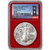 Image 1 : 2020(S) $1 American Silver Eagle Coin NGC MS70 Early Releases San Francisco Red Core