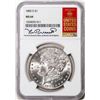 Image 1 : 1883-O $1 Morgan Silver Dollar Coin NGC MS64 Kenneth Bressett Signature