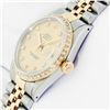Image 5 : Rolex Mens Two Tone Champagne Diamond Datejust Wristwatch