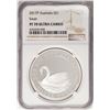 Image 1 : 2017P $1 Australia Swan Proof Silver Coin NGC PF70 Ultra Cameo