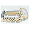 Image 4 : Rolex Mens Two Tone White Roman Diamond Datejust Wristwatch