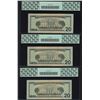 Image 2 : Lot of (3) 2004 $20 Federal Reserve STAR Notes Fr.2089-A* PCGS Graded