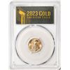 Image 1 : 2023 $5 American Gold Eagle Coin PCGS MS70 First Strike