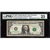 Image 1 : 1981 $1 Federal Reserve Note Mismatched Serial Number Error Fr.1911-D PMG Very Fine 25