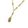 Image 4 : 23.21 Gram Total Weight Gold Nugget Necklace