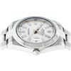 Image 3 : Rolex Men's Stainless Steel White Index Datejust 2 Wristwatch