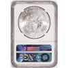 Image 2 : 2016 $1 American Silver Eagle Coin NGC MS70 FDOI Mercanti Signature 30th Anniversary