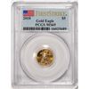 Image 1 : 2010 $5 American Gold Eagle Coin PCGS MS69 First Strike