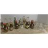 Image 1 : Minature Fuu rumard liquer bottles withj liquer glasses