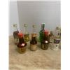 Image 2 : Minature Fuu rumard liquer bottles withj liquer glasses