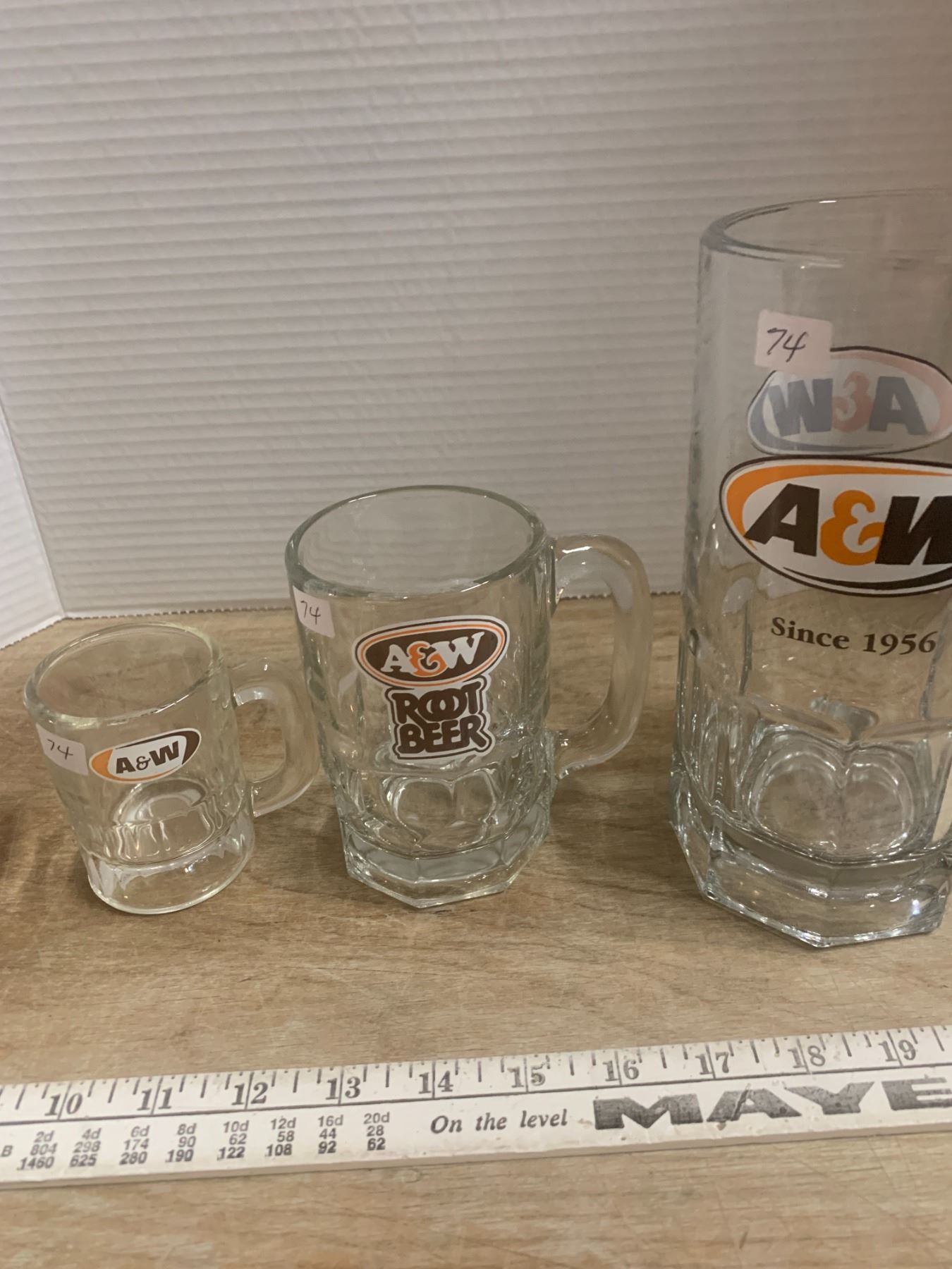 3 A&W Mugs Schmalz Auctions