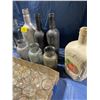 Image 4 : Collection of miscellaneous glass bottles, and shot glasses/ votive holders