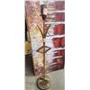 Image 1 : Vintage teak and brass, floor lamp - no shade. Works