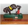 Image 1 : Vintage cast iron, kicking mule, mechanical coin bank.