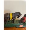Image 3 : Vintage cast iron, kicking mule, mechanical coin bank.
