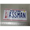 Image 1 : new york ASSMAN plate